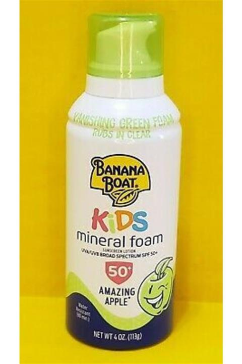 Banana Boat Kids Mineral Foam 50+ Faktör 113 Gr.