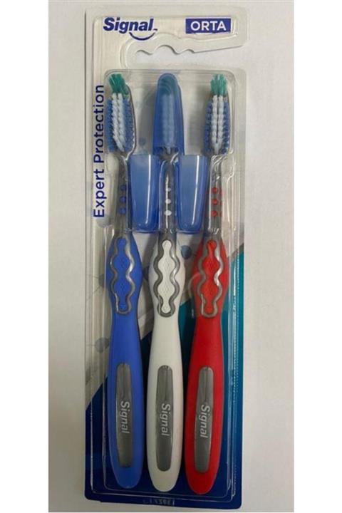 Signal Expert Protection Diş Fırçası Seti Orta 3 Adet