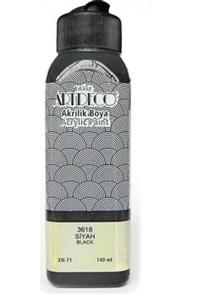 Artdeco Siyah Akrilik Boya 140 ml