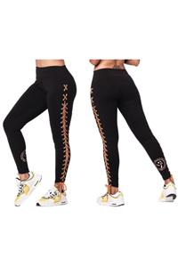 ZUMBA Mix It Up Laced Up Ankle Leggings