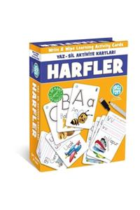 Circle Toys Harfler Yaz,sil Aktivite Kartları Çift Taraflı 32 Kart Eğitim Seti