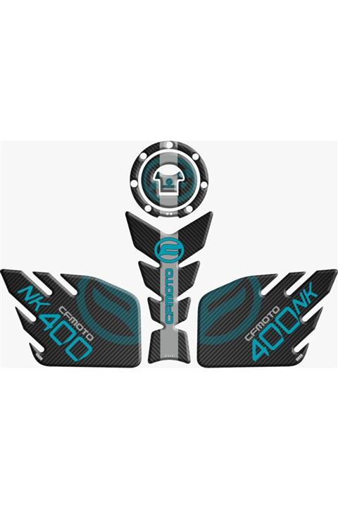 Gogo Cfmoto 400nk Uyumlu Tank Pad Seti