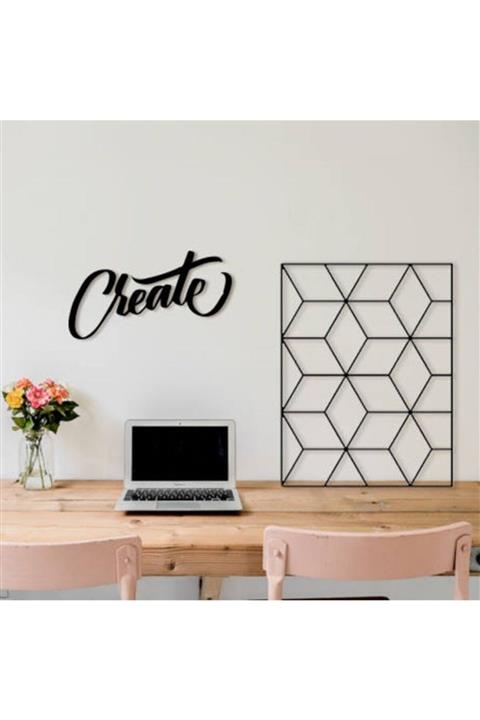 Monge Yarım Küp Metal Pano