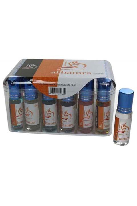 AHSEN ESANS Al Hamra (aksa Esans) Metal 4,5 Cc 24' Lü Hac Ve Umre Hediyelik Esans 5 Paket