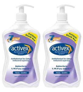 Activex Antibakteriyel Sıvı Sabun Hassas 2x700ml