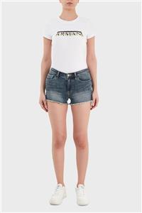 Armani Exchange Pamuklu Jean Short Bayan Short 3kyj59 Y1qez 1500
