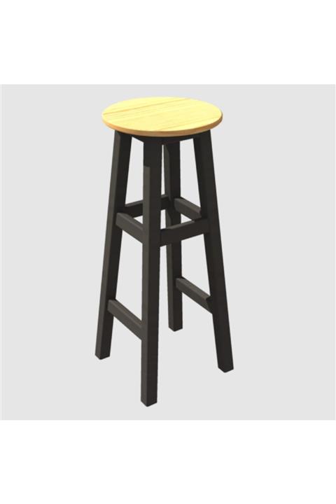 Arbre Döner Tabure 85 Cm - Antrasit Gri Iskelet- Tabla Renk Seçenekli