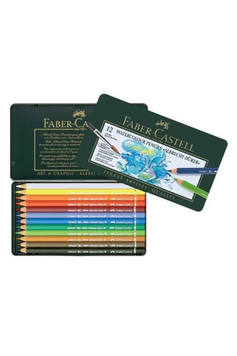 Faber Castell Albrecht Durer Aquarell Kuru Boya Kalemi 12 Renk