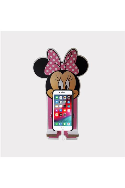 Arya AHŞAP MINNIE MOUSE TELEFON VE TABLET STANDI