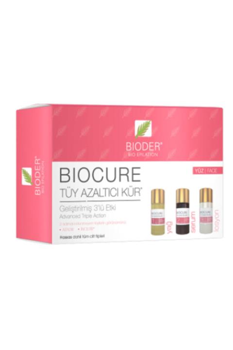Bioder Herbal Complex B Içerikli Tüy Azaltıcı Kür Yüz Bölgesi Için 3*5 ml