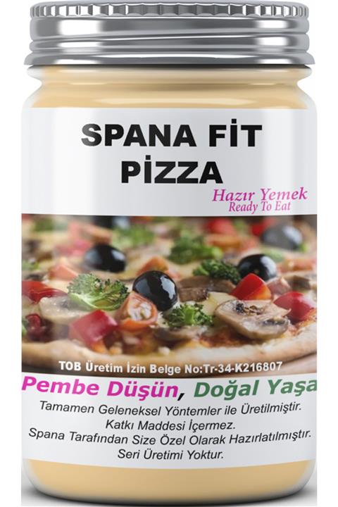 SPANA Fit Pizza Ev Yapımı Katkısız 330gr
