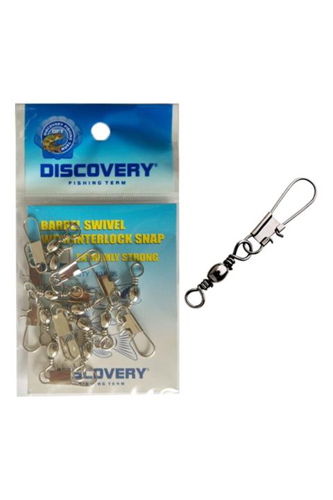 Discovery Dft Klipsli Fırdöndü Nikel (10'lu) No:8