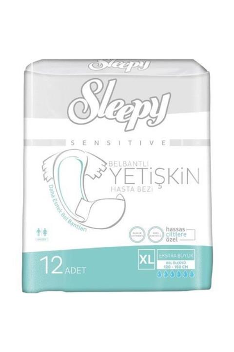 Sleepy Hasta Bezi Sensitive Xl Beden 12 Adet
