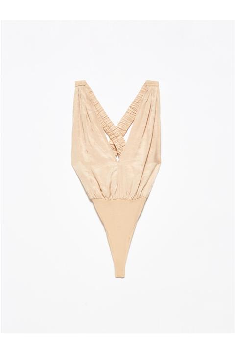 Dilvin 3780 Bodysuit-bej