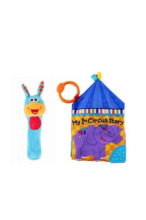 BONDİGO Ilk Kitabım Sirk Dostları Ormandaki Çıngıraklı Arkadaşlar Eşek