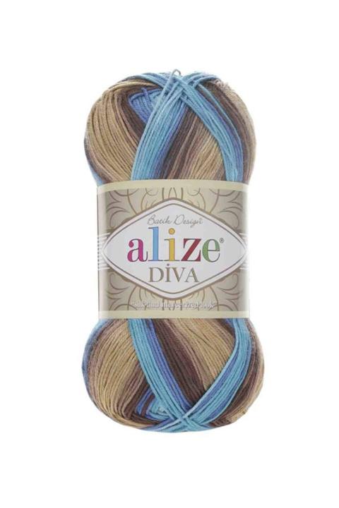 Egesol Alize Diva Batik El Örgü Ipi 3243