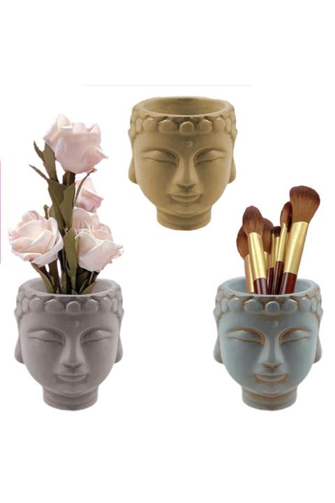 Hobizubi Beton Saksı Silikon Kalıp - 168