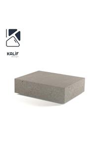 KALİF SAKSI Kalif Design Hafif Beton Sehpa (terrazo) Mass (l) 90x25 Krem