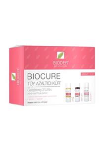 Bioder Biocure Tüy Azaltıcı Kür Hassas Dahil Tüm Cilt Tipleri Için Vücut Bölgesi 3 X 10 Ml