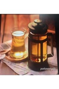 Patavat Süzgeçli Çay Ve Kahve Kupası French Press 350ml