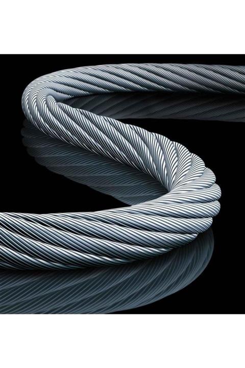 AVMDEPO Çelik Halat 8 mm 1 m 6x7