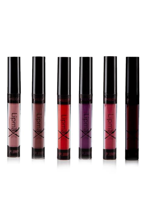 Lipmax Dolgunlaştırıcı Likit Mat Ruj 6'set No: 2 . 4. 6 . 8 . 10 . 12