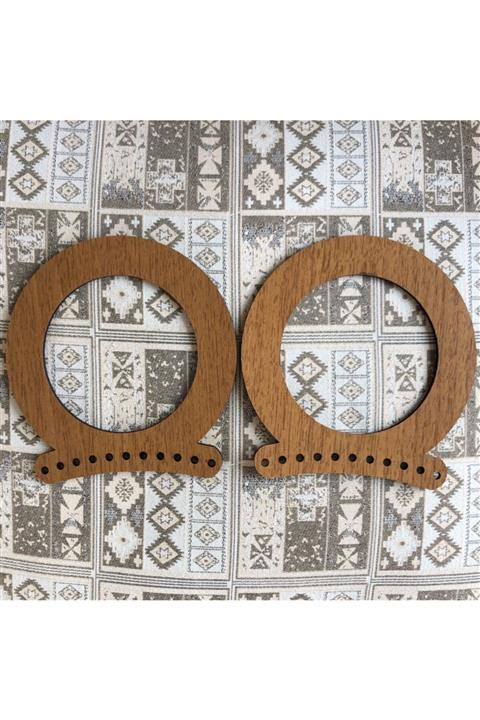 Alfa Tasarım Ahşap Çanta Sapı - Mdl2