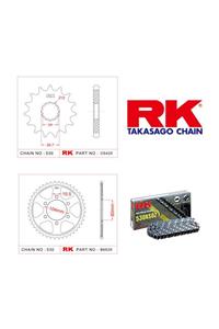 RK Kawasaki Zx-12 R  X-ring Zincir Dişli Set 530 Xso 18/46t(2000-2006)