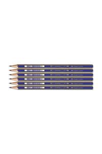 FaberCastell Yayınları Faber 1221 Dereceli Resim Kalemi 7b 6 Lı Paket