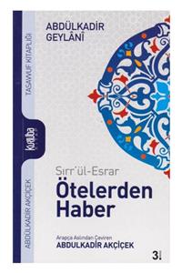 Kurtuba Kitap Sırr'ül-Esrar Ötelerden Haber