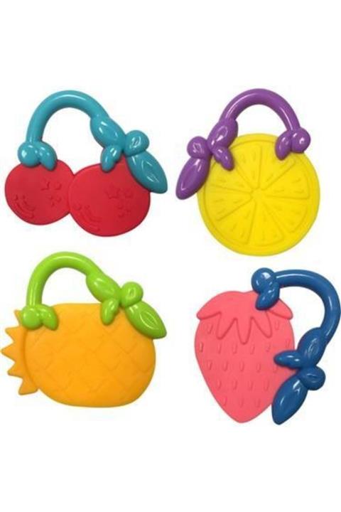Birlik Oyuncak Birlik Toys Babycim 4 Lü Meyveli Dişlik Diş Kaşıyıcı