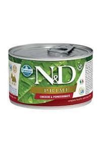 N&D Nd Prime Mini Tavuk Ve Narlı Yetişkin Köpek Konservesi 140 Gr