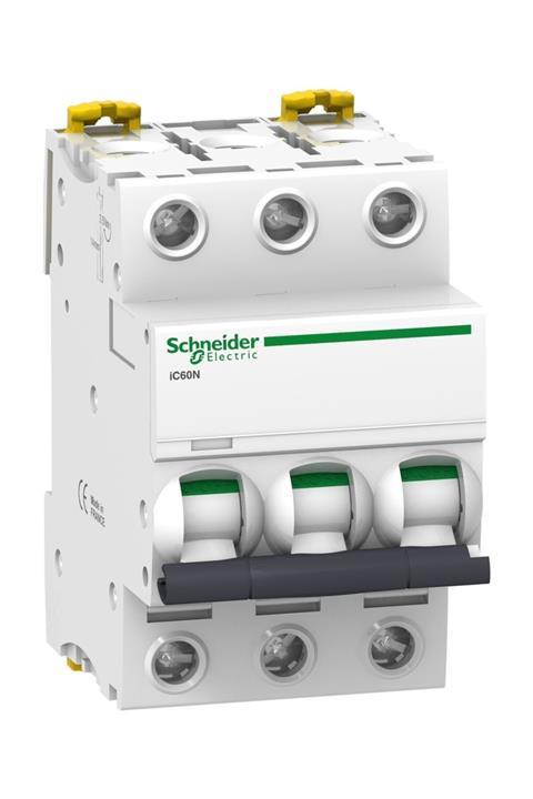 Schneider Electric A9f73301 Ic60n 3faz 1amper 6ka B Tipi Otomatik Sigorta B1x3