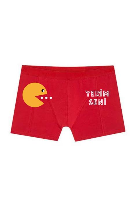 BoxerMasters ErkekYerim Seni Yazılı Baskılı  Boxer