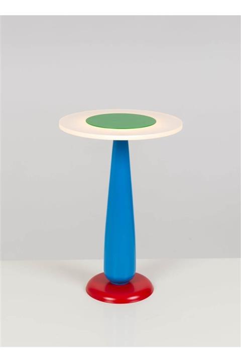 Bahar Aydınlatma Gökkuşağı Mantar Abajur - 1354