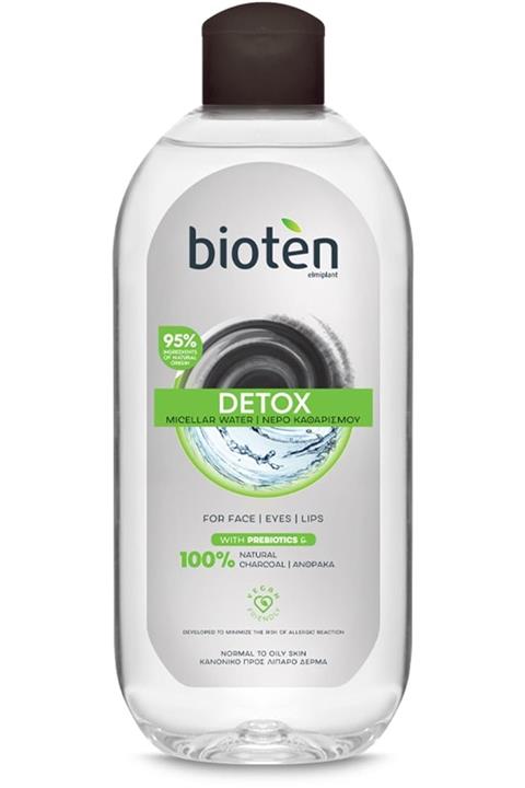 Bioten : Detox Misel Suyu Yüz, Göz Ve Dudaklar Için Normal/yağlı Ciltler 400 ml