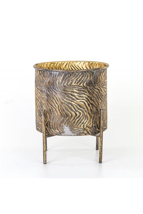 Euro Flora Ayaklı Metal Çiçeklik 24,5x32 Cm