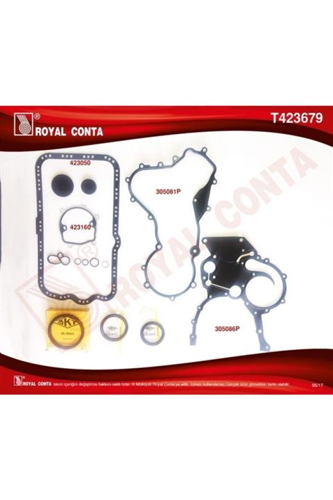 OTO CONTA Master 2 - 2.5 Dci G9u Alt Motor Conta Takımı Keçeli 7701477814