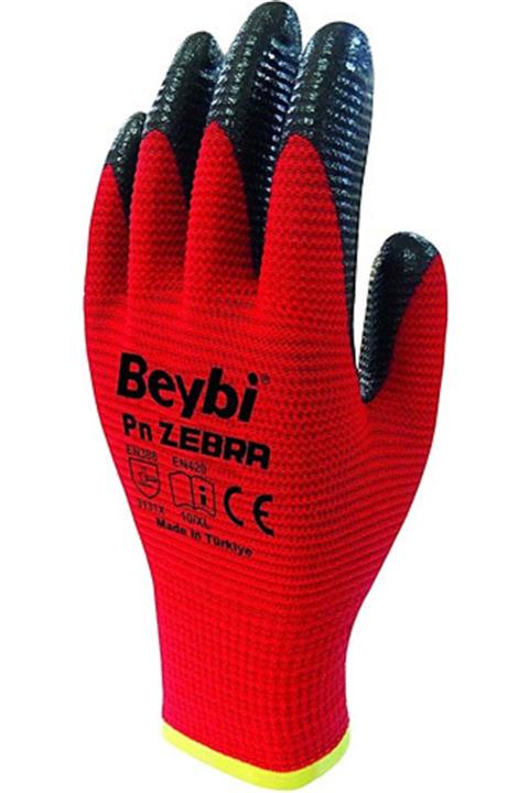 Beybi Pn5 Zebra Iş Eldiveni 10/xl 12 Çift