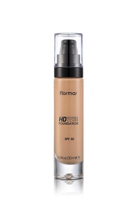 Flormar Invisible Cover Hd Fondöten 90 Golden Neutral 30 Ml