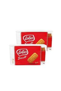 Lotus Biscoff Karamelize Bisküvi 25 X 6,25 gr Kampanyalı Avantaj 2'li Paket 2x 156 gr Kampanyalı Paket