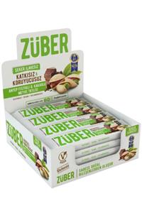 Züber Antep Fıstıklı Kakaolu Meyve Bar 12 Adet X 40g