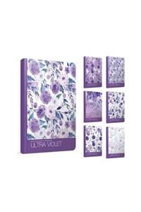 Gıpta Ultra Violet 9x14 120 Yaprak Çizgisiz Yumuşak Kapak Ciltli Defter (3359)