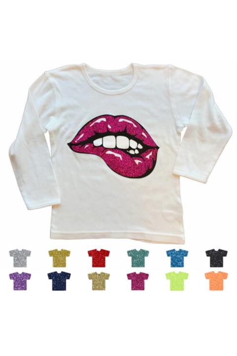 Printec Glitter Flex Simli Tekstil Folyosu 36 Neon Turuncu  2 Metre