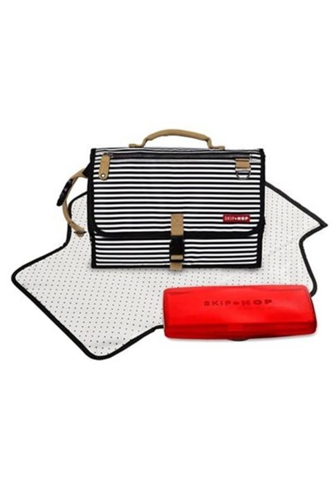 Skip Hop Pronto Signature Alt Açma Çantası - White/stripe Orjinal
