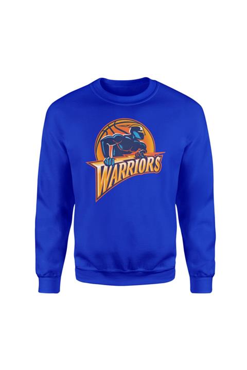 NSJ SPORTIVE Unisex  Mavi Golden State Warriors Sweatshirt