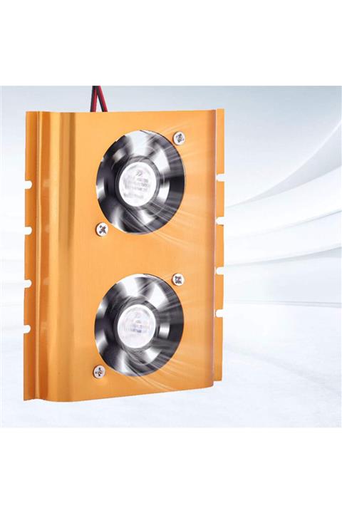 WOZLO Hdd Fanı Çift Fanlı Harici Disk Soğutucusu Fan