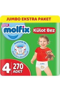 Molfix Külot Bebek Bezi Beden:4 9-14kg Maxi 270 Adet