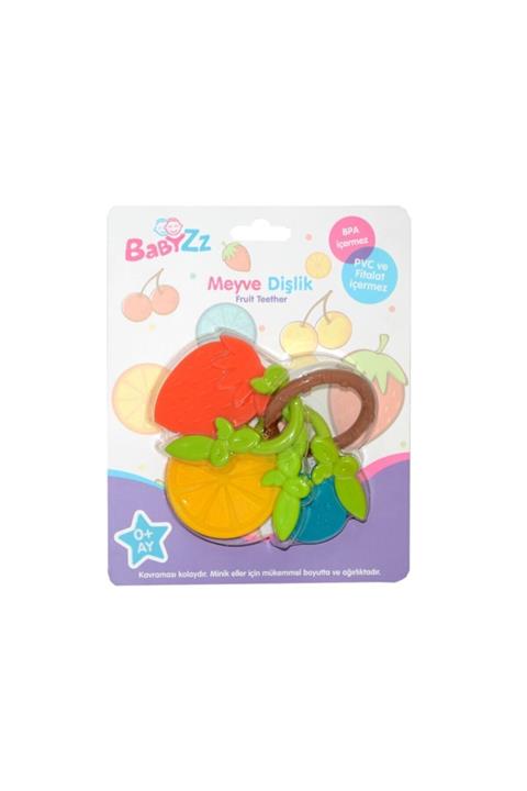 DetoksHome 30302 Kanz Babyzz Renkli Meyve Dişlik