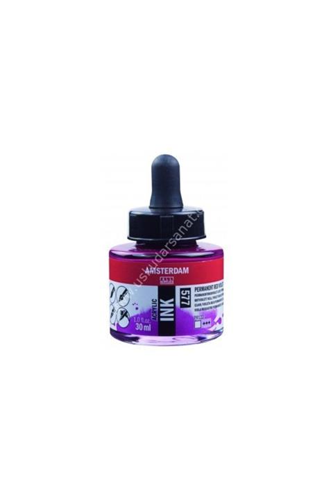 Talens Amsterdam Akrilik Mürekkebi 30ml - N:577 Permanent Red Violet Light 140206